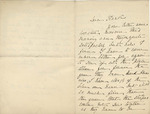 Letter from Buffalo, New York to Leonard Blake in Gambier, Ohio