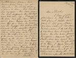 Letter from Buffalo, New York to Leonard Blake in Gambier, Ohio