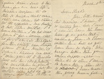 Letter from Buffalo, New York to Leonard Blake in Gambier, Ohio