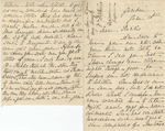 Letter from Buffalo, New York to Leonard Blake in Gambier, Ohio