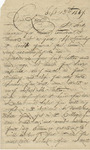 Letter from Buffalo, New York to Leonard Blake in Gambier, Ohio