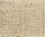 Letter from Buffalo, New York to Leonard Blake in Gambier, Ohio