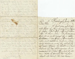 Letter from Buffalo, New York to Leonard Blake in Gambier, Ohio