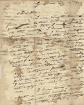Letter from Buffalo, New York to Leonard Blake in Gambier, Ohio
