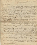 Letter from Buffalo, New York to Leonard Blake in Gambier, Ohio