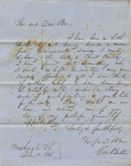 Letter from Buffalo, New York to Leonard Blake in Gambier, Ohio