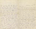 Letter from Buffalo, New York to Leonard Blake in Gambier, Ohio
