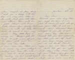 Letter from Buffalo, New York to Leonard Blake in Gambier, Ohio