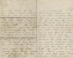 Letter from Buffalo, New York to Leonard Blake in Gambier, Ohio