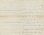 Letter from Buffalo, New York to Leonard Blake in Gambier, Ohio