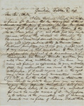Letter from Buffalo, New York to Leonard Blake in Gambier, Ohio