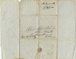 Letter from Buffalo, New York to Leonard Blake in Gambier, Ohio by Hannah (Blake) Farnsworth (1802-1879)