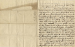 Letter from Buffalo, New York to Leonard Blake in Gambier, Ohio by Stephen G. Gassaway (1818-1854)