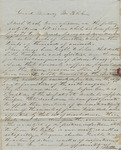 Letter from Buffalo, New York to Leonard Blake in Gambier, Ohio
