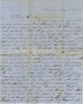 Letter from Buffalo, New York to Leonard Blake in Gambier, Ohio