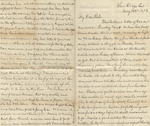 Letter from Buffalo, New York to Leonard Blake in Gambier, Ohio