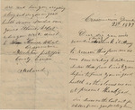 Letter from Buffalo, New York to Leonard Blake in Gambier, Ohio