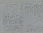 Letter from Buffalo, New York to Leonard Blake in Gambier, Ohio