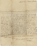 Letter from Buffalo, New York to Leonard Blake in Gambier, Ohio