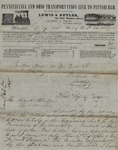 Letter from Buffalo, New York to Leonard Blake in Gambier, Ohio