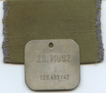 Ukrainian Forced Labor Tag with Slip Case for Jews