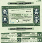 I.G. Farben Liquidation 200 Reichmarks Bond