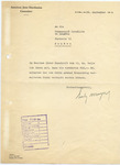 American Joint Distribution Committee Letter Signed by Saly Mayer
