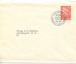 Envelope With Stamp Commemorating 25 Years of Danish Aviation