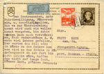 Postcard to Man Interned at Ferramonti-Tarsia Concentration Camp