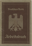 "Arbeitsbuch" (Labor Registration Document) for Herman Rosenbaum