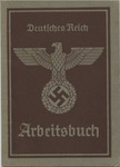 "Arbeitsbuch" (Employment Record) for Gertrude Katzenstein