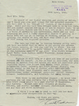 Thank You Note from Bergen-Belsen Displaced Persons Camp