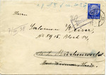 Correspondence from an Austrian Jew