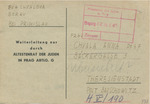 Theresienstadt Postcard Between Mother and Daughter