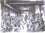Illustration of Auschwitz by David Olere