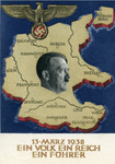 "Ein Volk Ein reich Ein Führer" Postcard