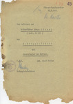 Document Relating to Jurgen Stroop and Rudolf Brandt