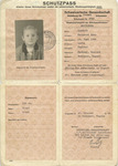 Carl Lutz Protective Pass (Schutzpass) Issued to Margaret Anne Karolyi