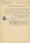 Marital Eligibility Document from Ghetto Kanczuga in Poland, Endorsed by Judenrat and Rabbi