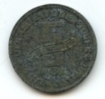 Litzmannstadt Ghetto 5 Mark Coin