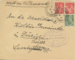 Cover from Jewish Prisoner in French Internment Camp Recebedou