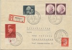 Registered Nuremberg Cover Commemorating Hitler's 53rd Birthday, April 20, 1942