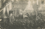 Photo Postcard of Cardinal Faulhaber Presiding Over a Mass for Soldiers of the Bavarian Cavalry Division in World War I