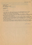 Signed Letter to Muhammed Amin Al-Husseini from Fritz Fuchs