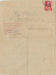 Lettersheet from Prisoner at Amersfoort Durchgangslager