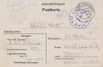 Internment Camp Ilag VII-Laufen Postcard from POW Robert Boxall to J.G. Hutt, St. Helier, Jersey, Channel Islands