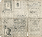 Identification Document Belonging to a Jew Who was Included in the “Barneveld Group” and was a Passenger on a Train to St. Gallen, Switzerland