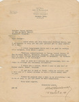 Letter from Attorney Abe Waldauer to Georges Zwirz