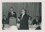 Photograph of Jankiel Zwirz Receiving Award