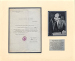 Letter of Exemption signed by Wallenberg